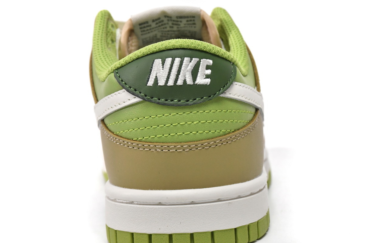     Nike Dunk Low Brown Veail Sail Vivid Green