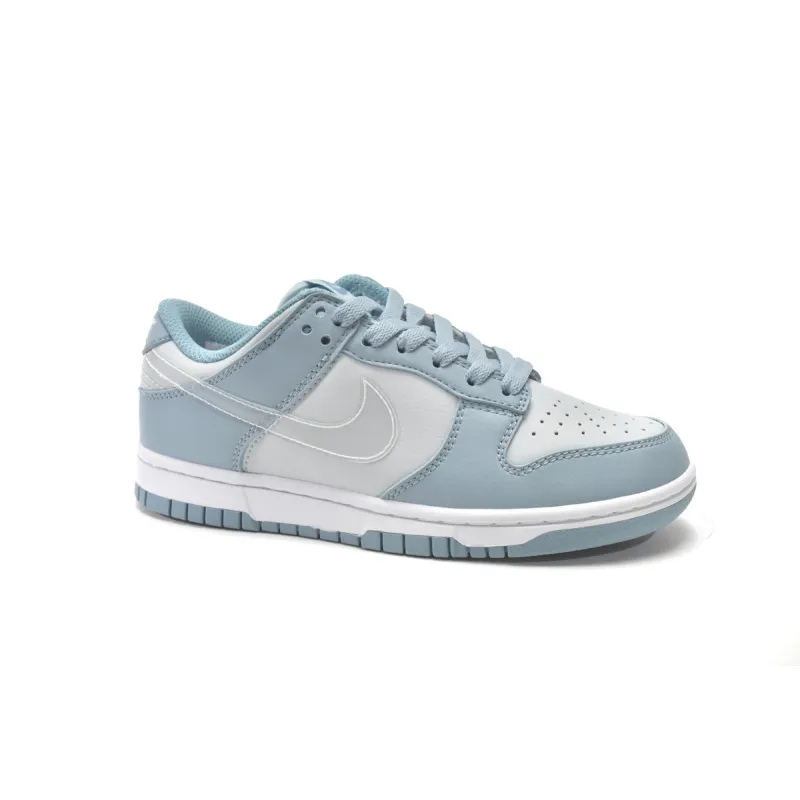 Pkgod Nike Dunk Low Clear Blue Swoosh 