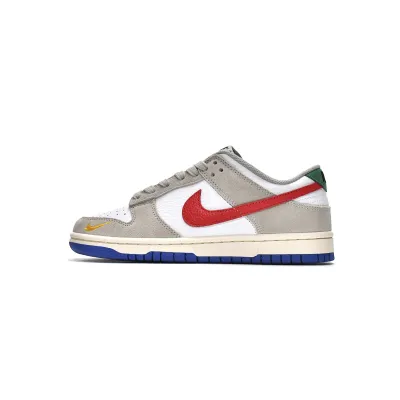 Pkgod Nike Dunk Low Light Iron Ore Red Blue 01