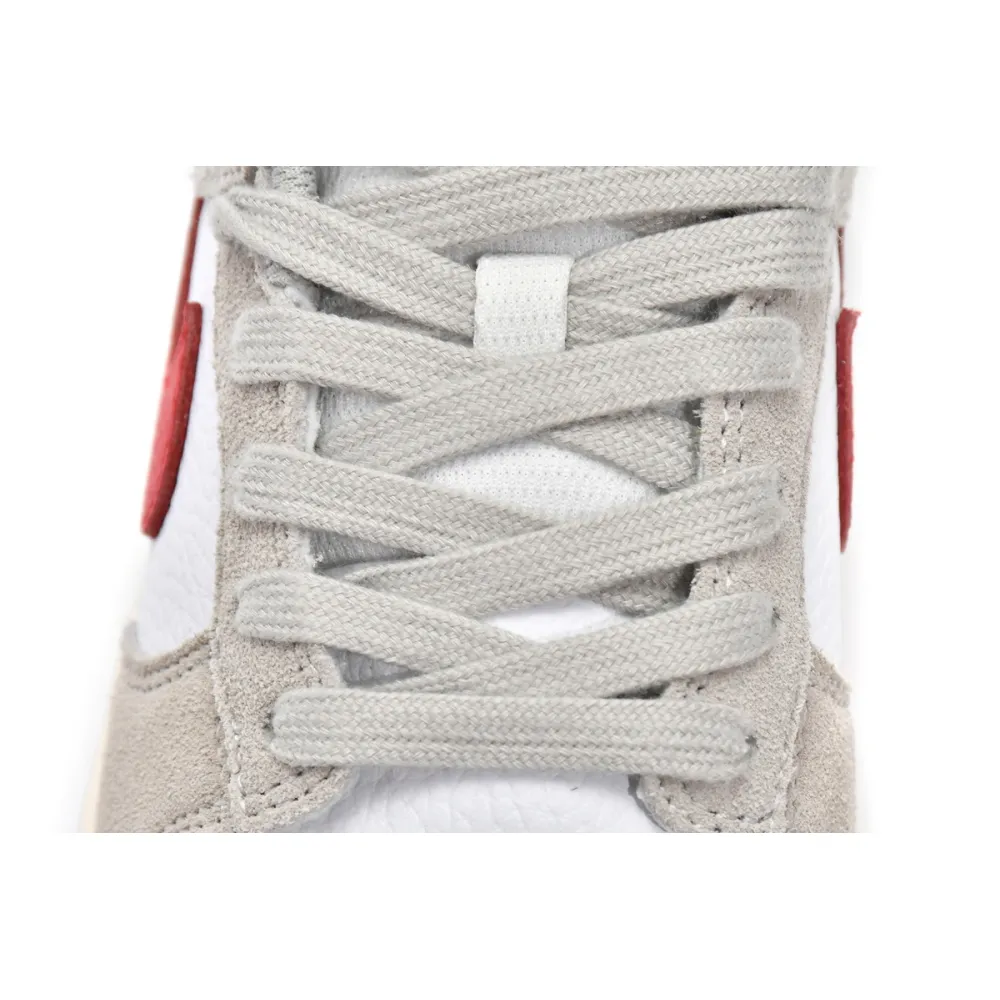 Pkgod Nike Dunk Low Light Iron Ore Red Blue