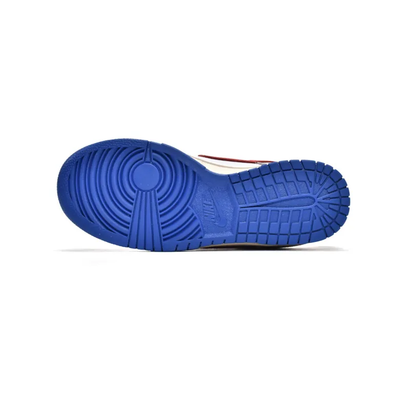 Pkgod Nike Dunk Low Light Iron Ore Red Blue