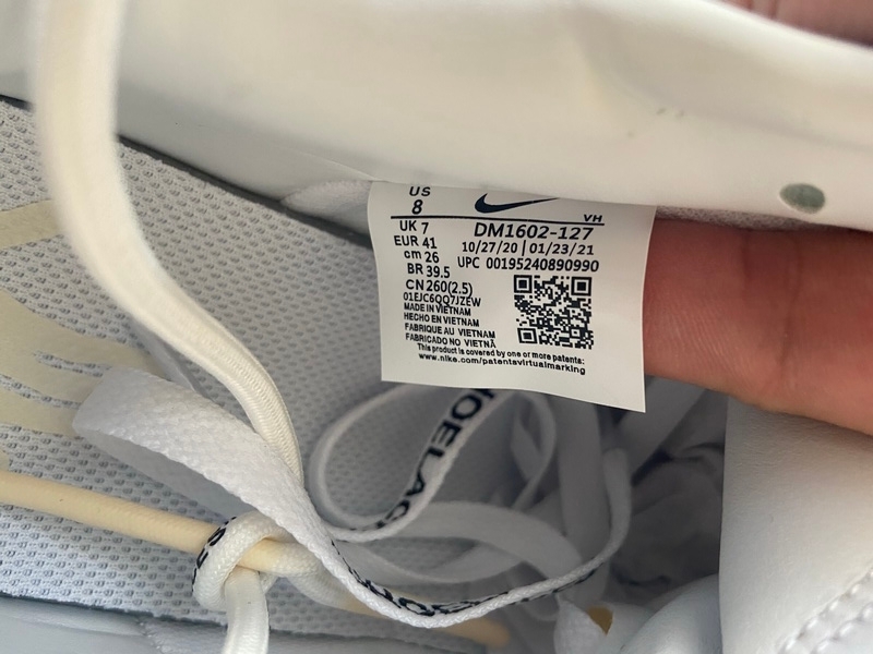 Pkgod Nike Dunk Low Off-White Lot 1