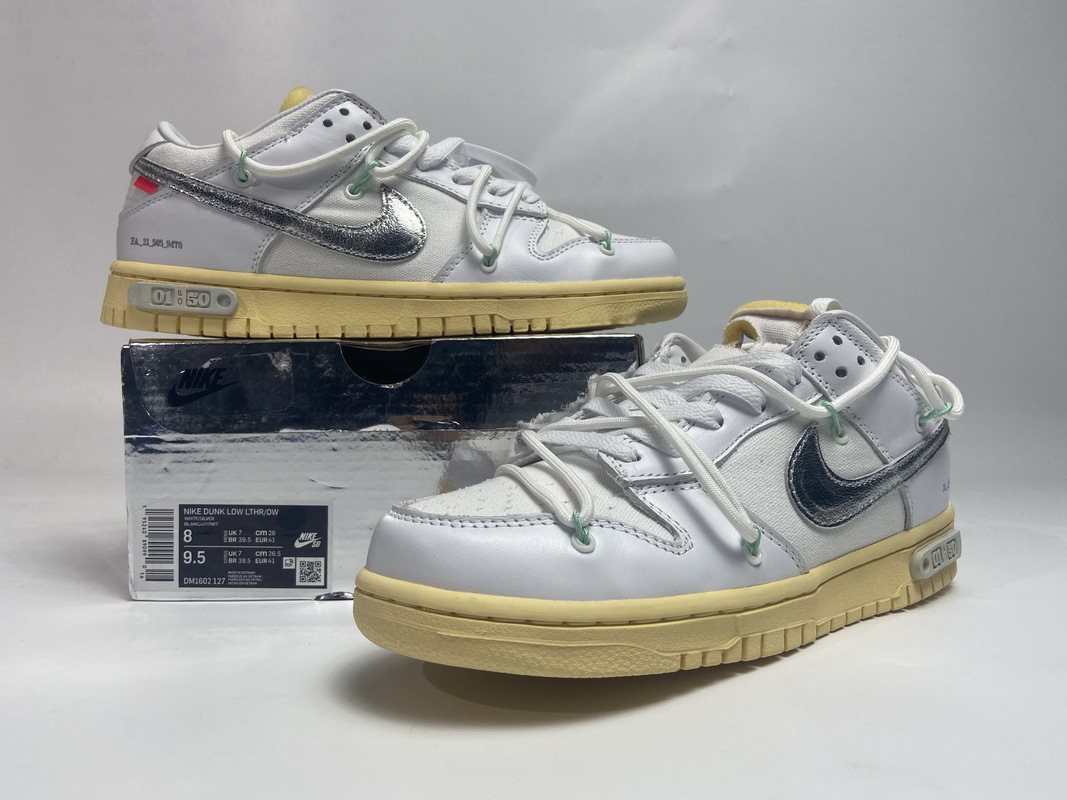 Pkgod Nike Dunk Low Off-White Lot 1