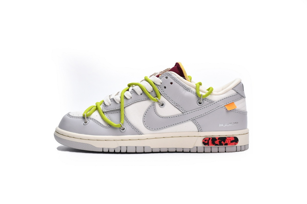 Pkgod Nike Dunk Low Off-White Lot 8