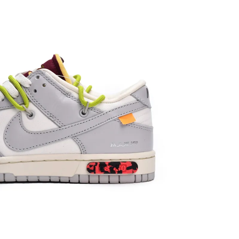 Pkgod Nike Dunk Low Off-White Lot 8