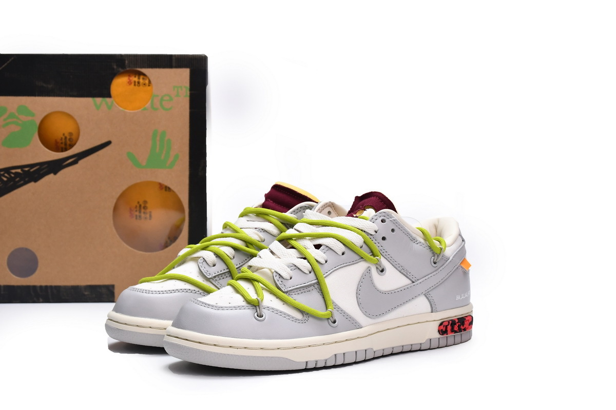 Pkgod Nike Dunk Low Off-White Lot 8