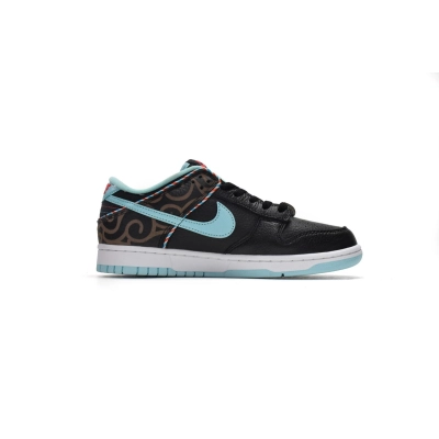    Pkgod Nike Dunk Low SE Barber Shop Black 02