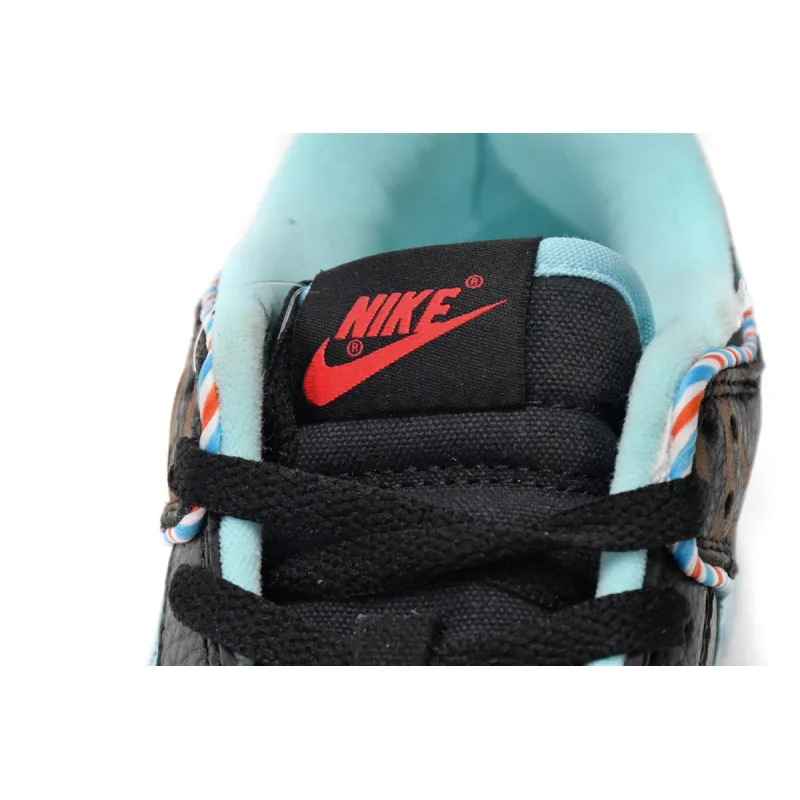Pkgod Nike Dunk Low SE Barber Shop Black