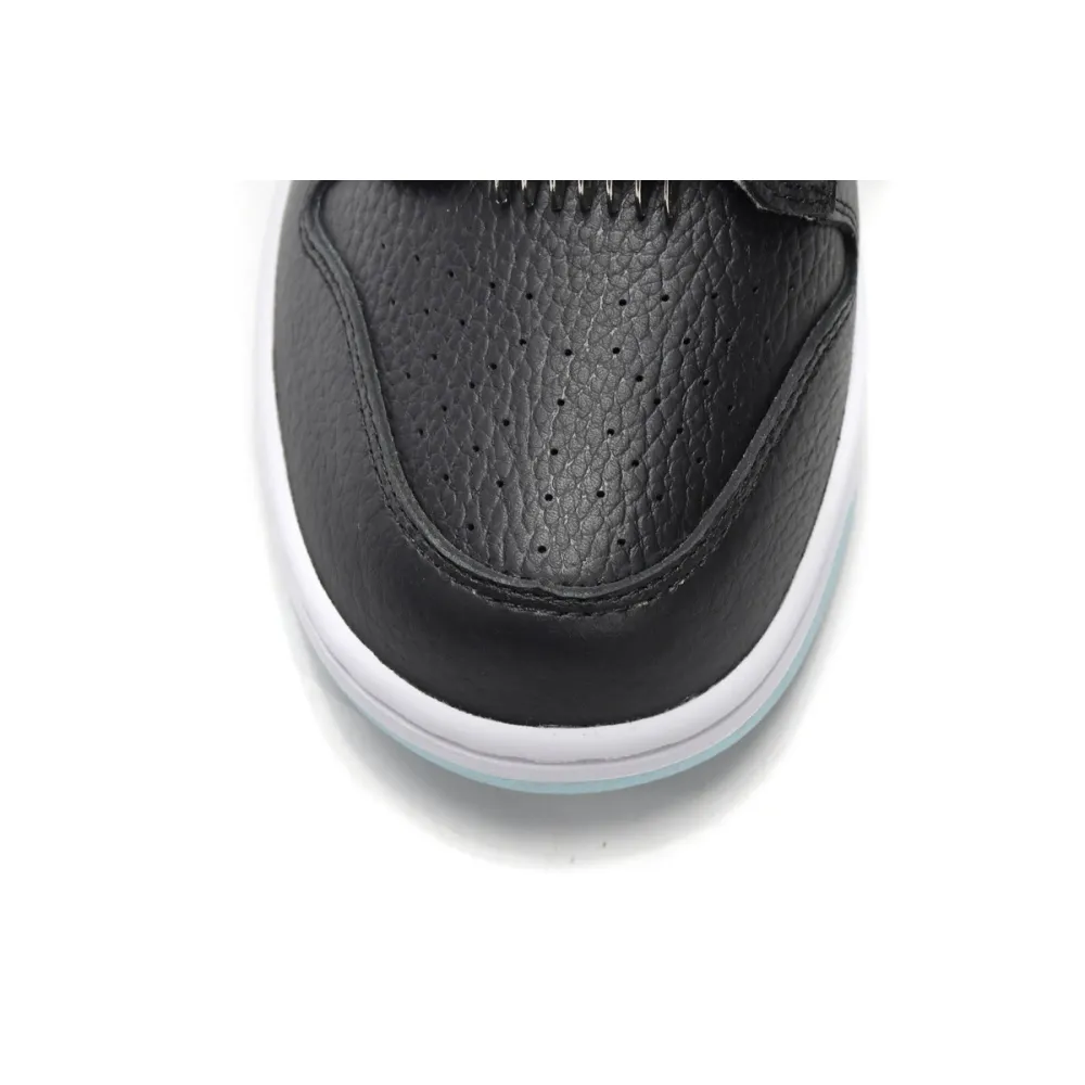 Pkgod Nike Dunk Low SE Barber Shop Black