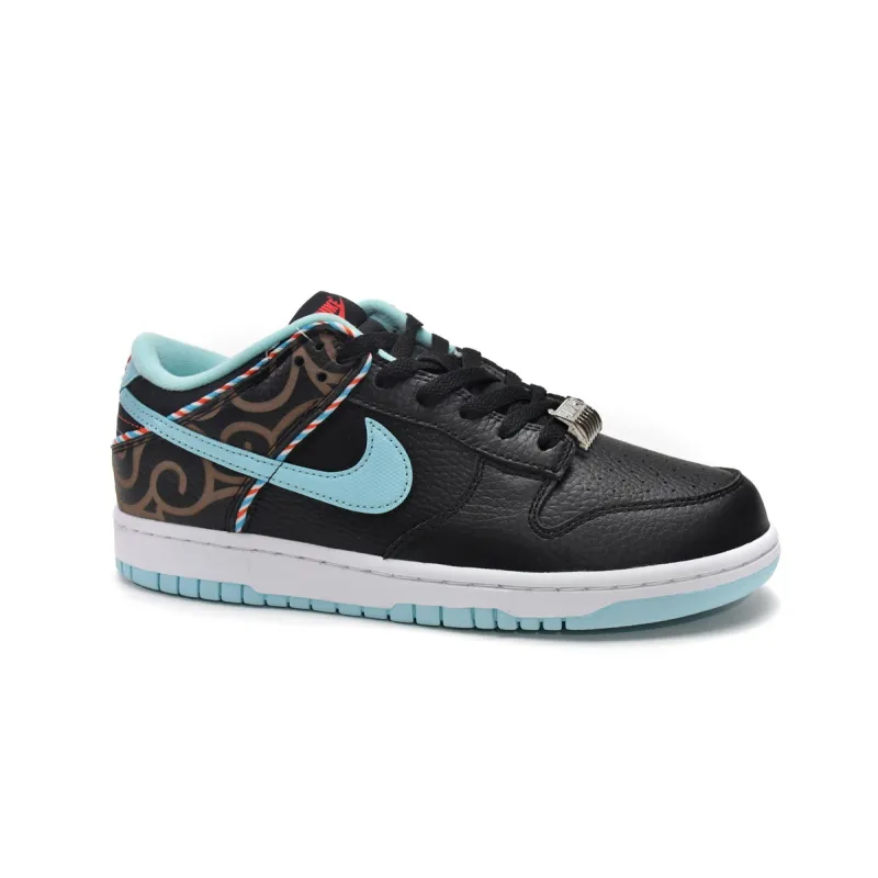 Pkgod Nike Dunk Low SE Barber Shop Black