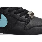 Pkgod Nike Dunk Low SE Barber Shop Black