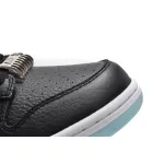 Pkgod Nike Dunk Low SE Barber Shop Black