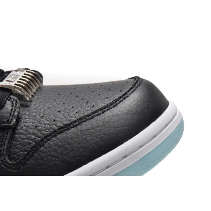 Pkgod Nike Dunk Low SE Barber Shop Black