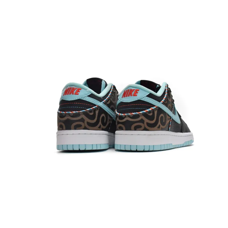 Pkgod Nike Dunk Low SE Barber Shop Black