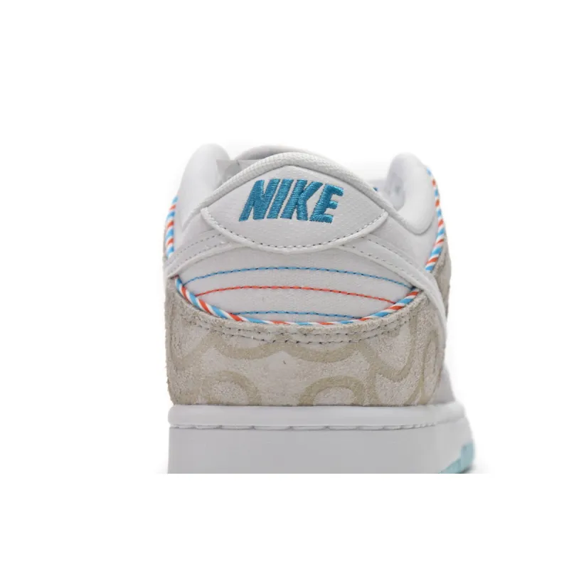 Pkgod Nike Dunk Low SE Barber Shop Grey