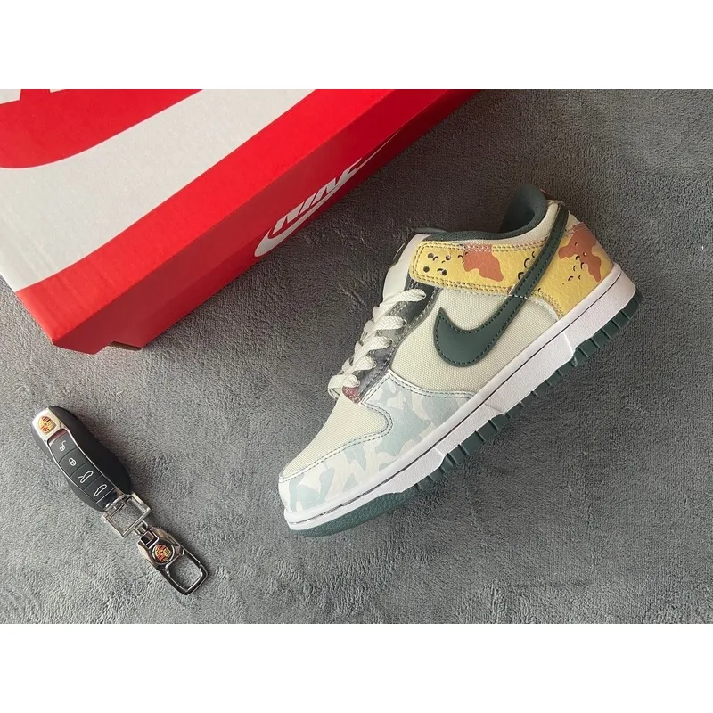 Pkgod Nike Dunk SB Low Multi Camo