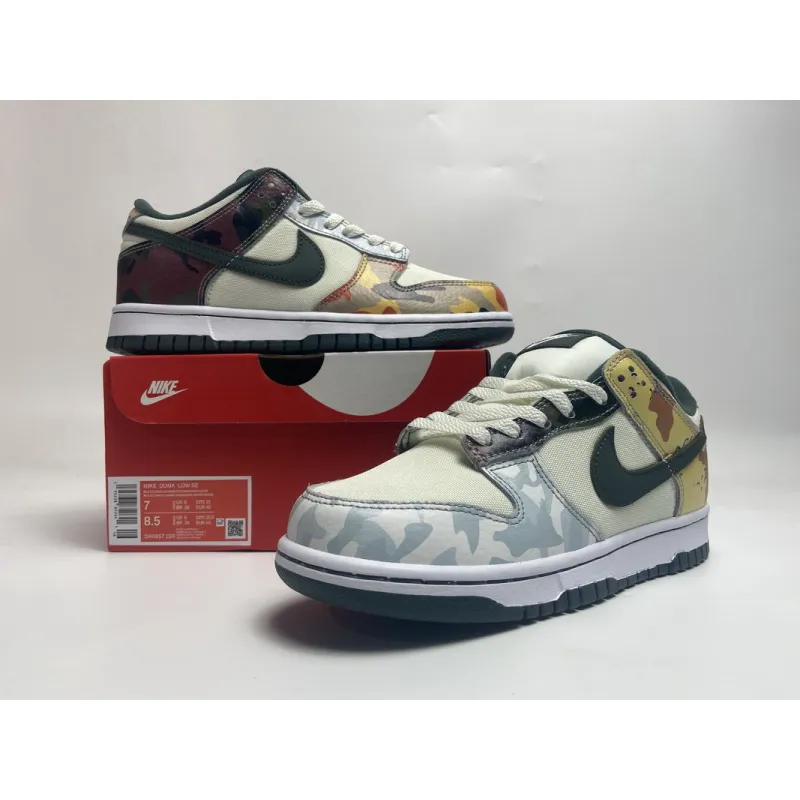 Pkgod Nike Dunk SB Low Multi Camo