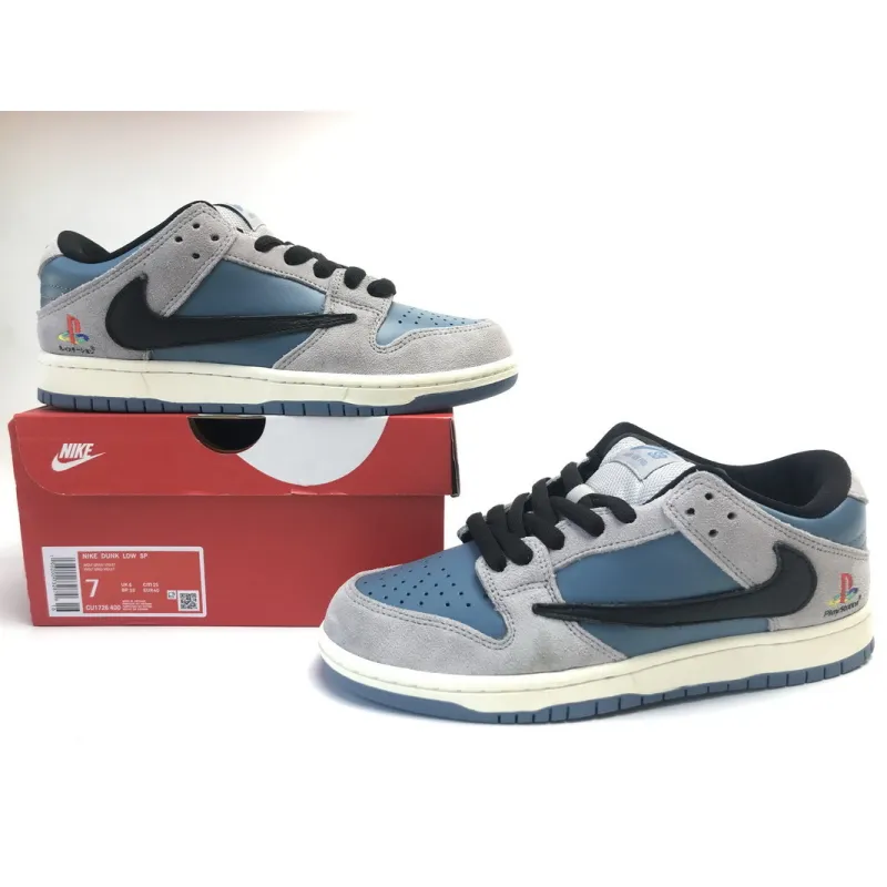 Pkgod Nike Dunk SP x LowTravis Scott x PlayStation