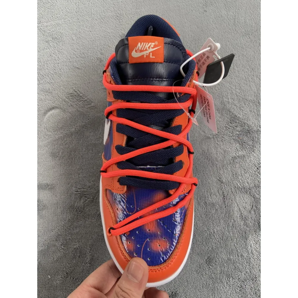 Pkgod Nike Off White x Futura x Dunk Low SB UNC