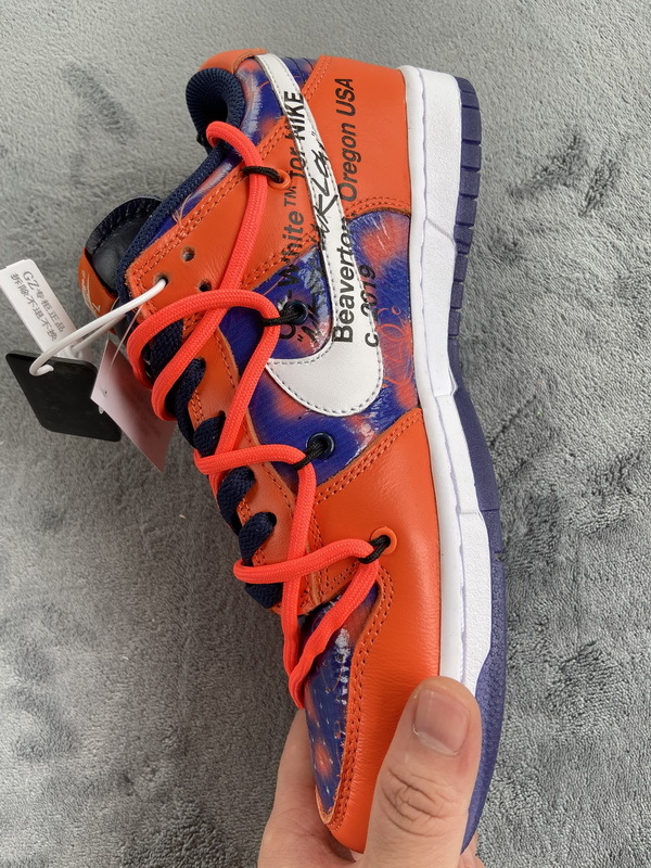     Nike Off White x Futura x Dunk Low SB UNC