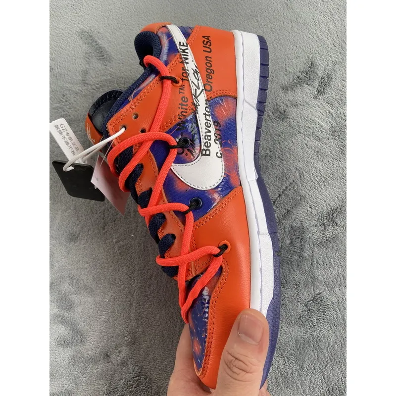 Pkgod Nike Off White x Futura x Dunk Low SB UNC