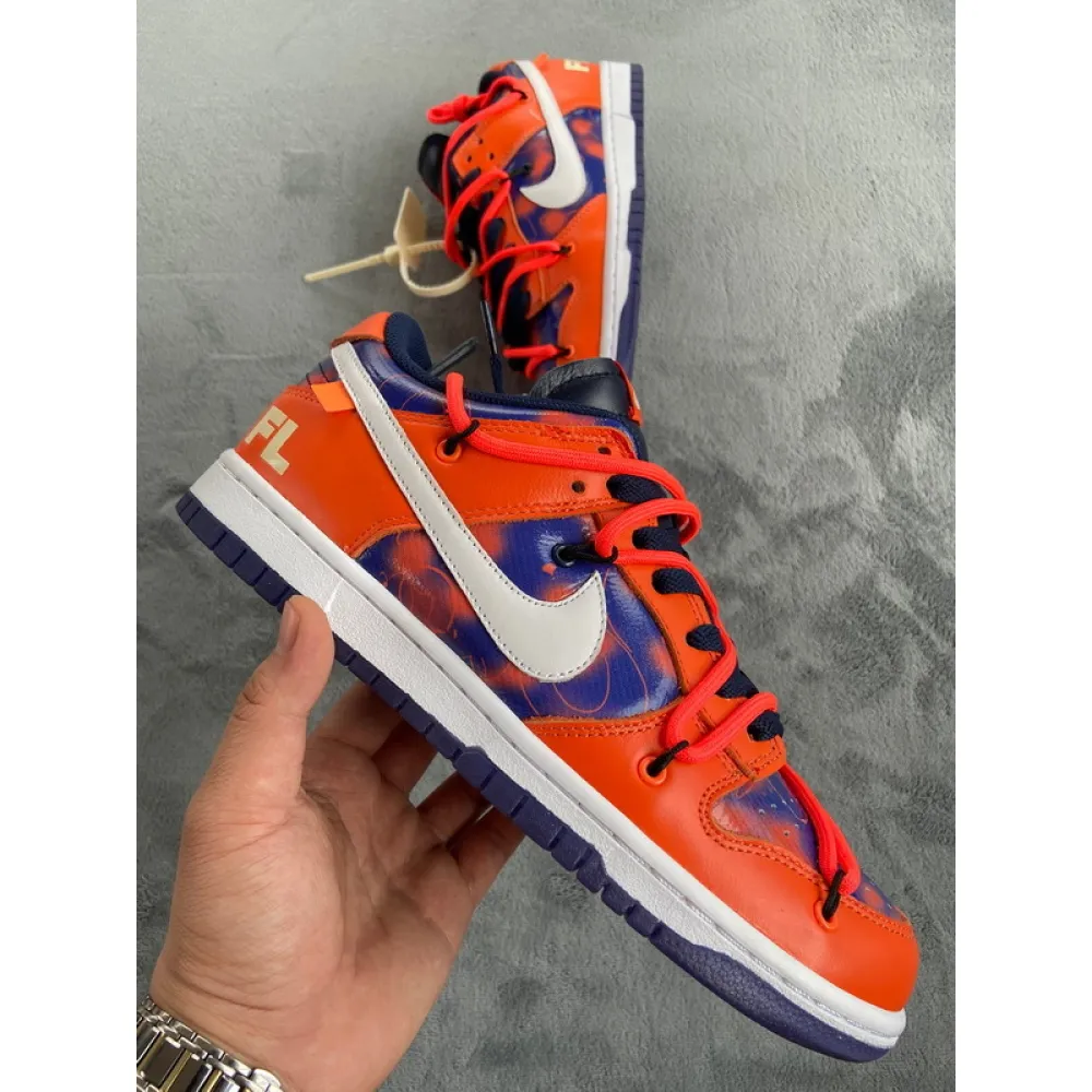 Pkgod Nike Off White x Futura x Dunk Low SB UNC