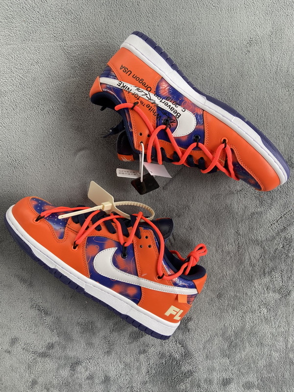     Nike Off White x Futura x Dunk Low SB UNC