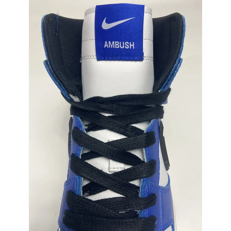 Pkgod Nike SB Dunk High AMBUSH Deep Royal