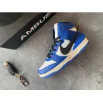 Pkgod Nike SB Dunk High AMBUSH Deep Royal