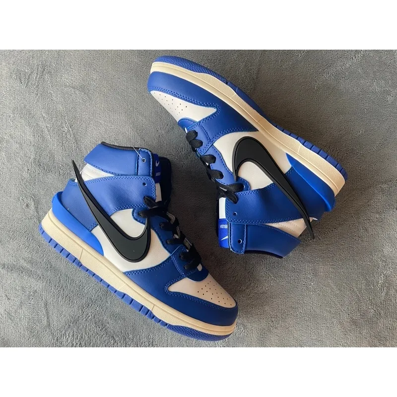 Pkgod Nike SB Dunk High AMBUSH Deep Royal