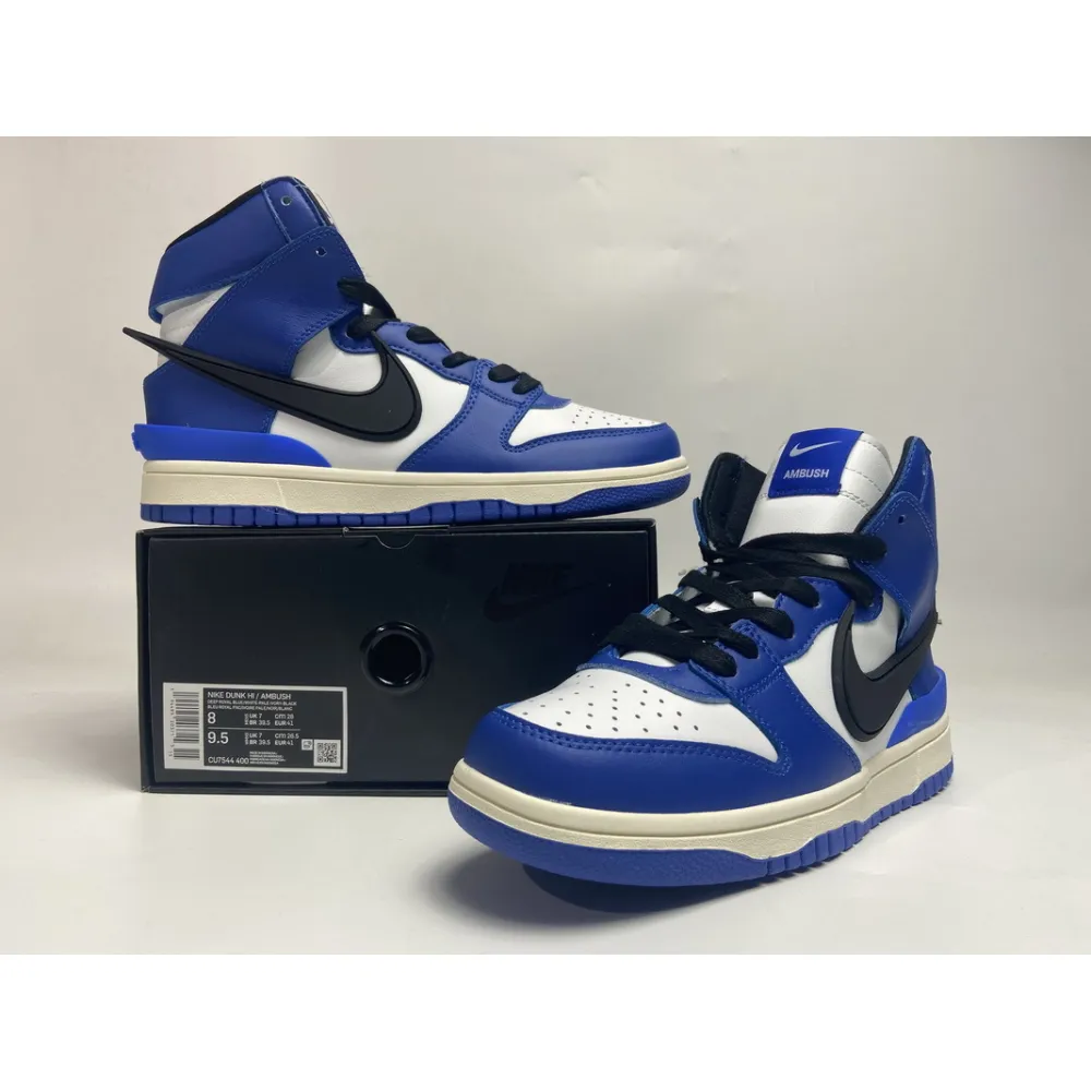 Pkgod Nike SB Dunk High AMBUSH Deep Royal