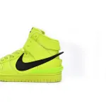 Pkgod Nike SB Dunk High AMBUSH Flash Lime​