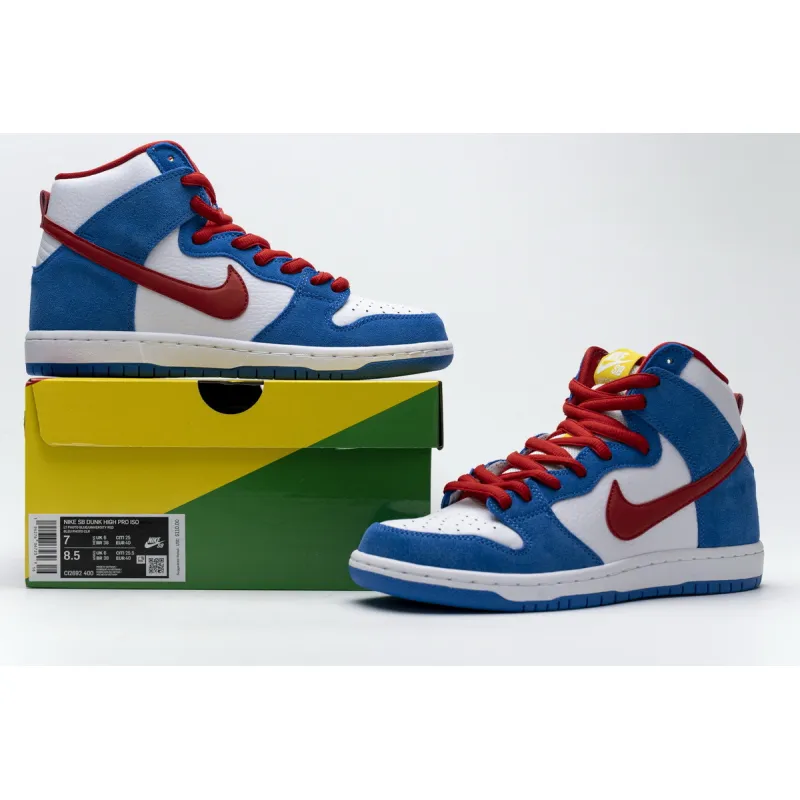 Pkgod Nike SB Dunk High Doraemon