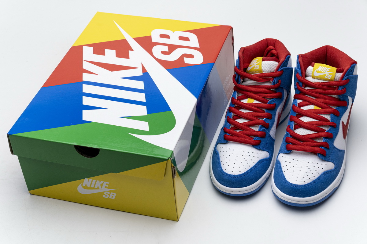 Pkgod Nike SB Dunk High Doraemon