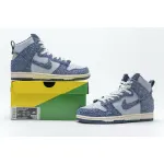 Pkgod Nike SB Dunk High Pro Denim Sapphire Blue