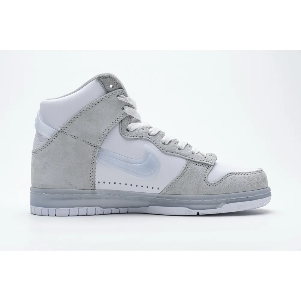 Pkgod Nike SB Dunk High Slam Jam White Platinum