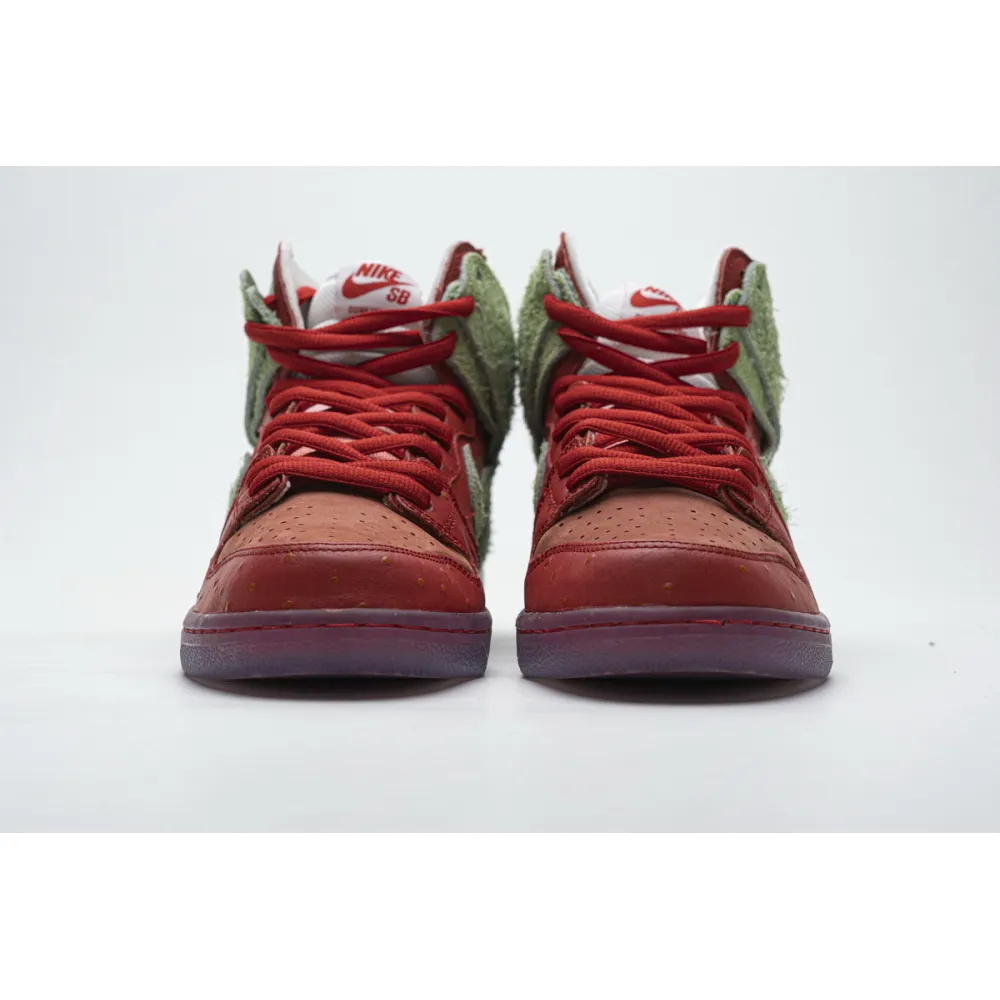 Pkgod Nike SB Dunk High Strawberry Cough