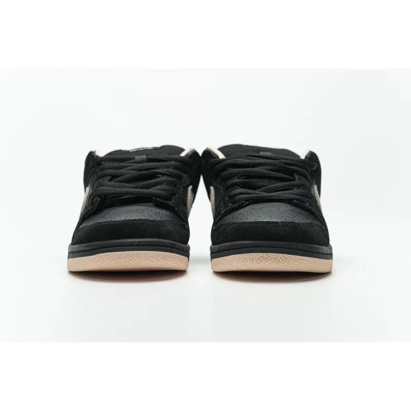 Pkgod Nike SB Dunk Low Black Washed Coral