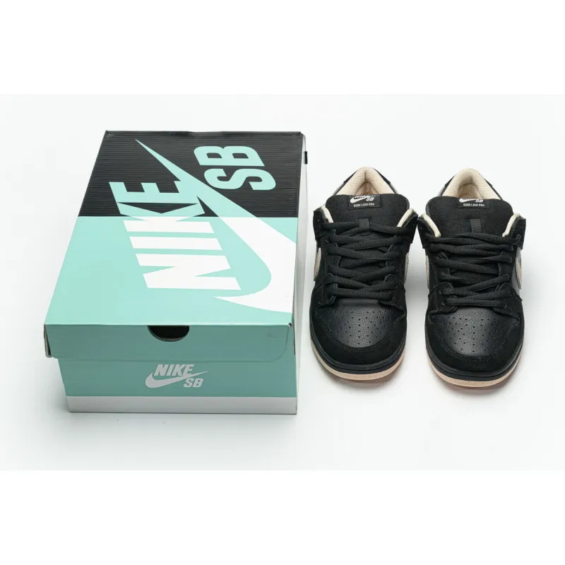 Pkgod Nike SB Dunk Low Black Washed Coral