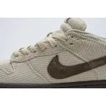 Pkgod Nike SB Dunk Low Brown Hemp