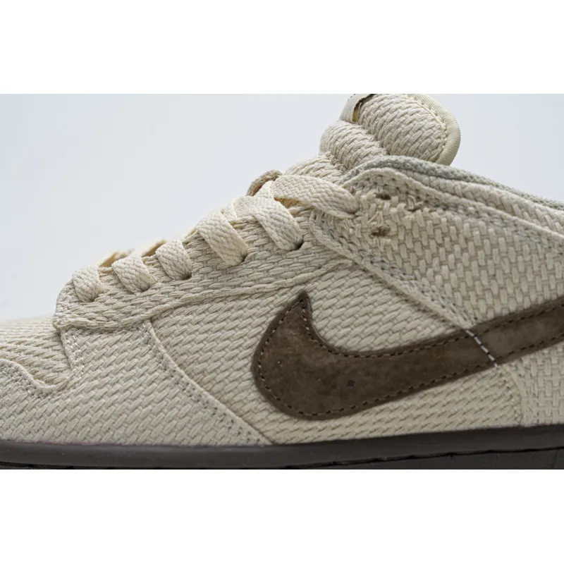 Pkgod Nike SB Dunk Low Brown Hemp