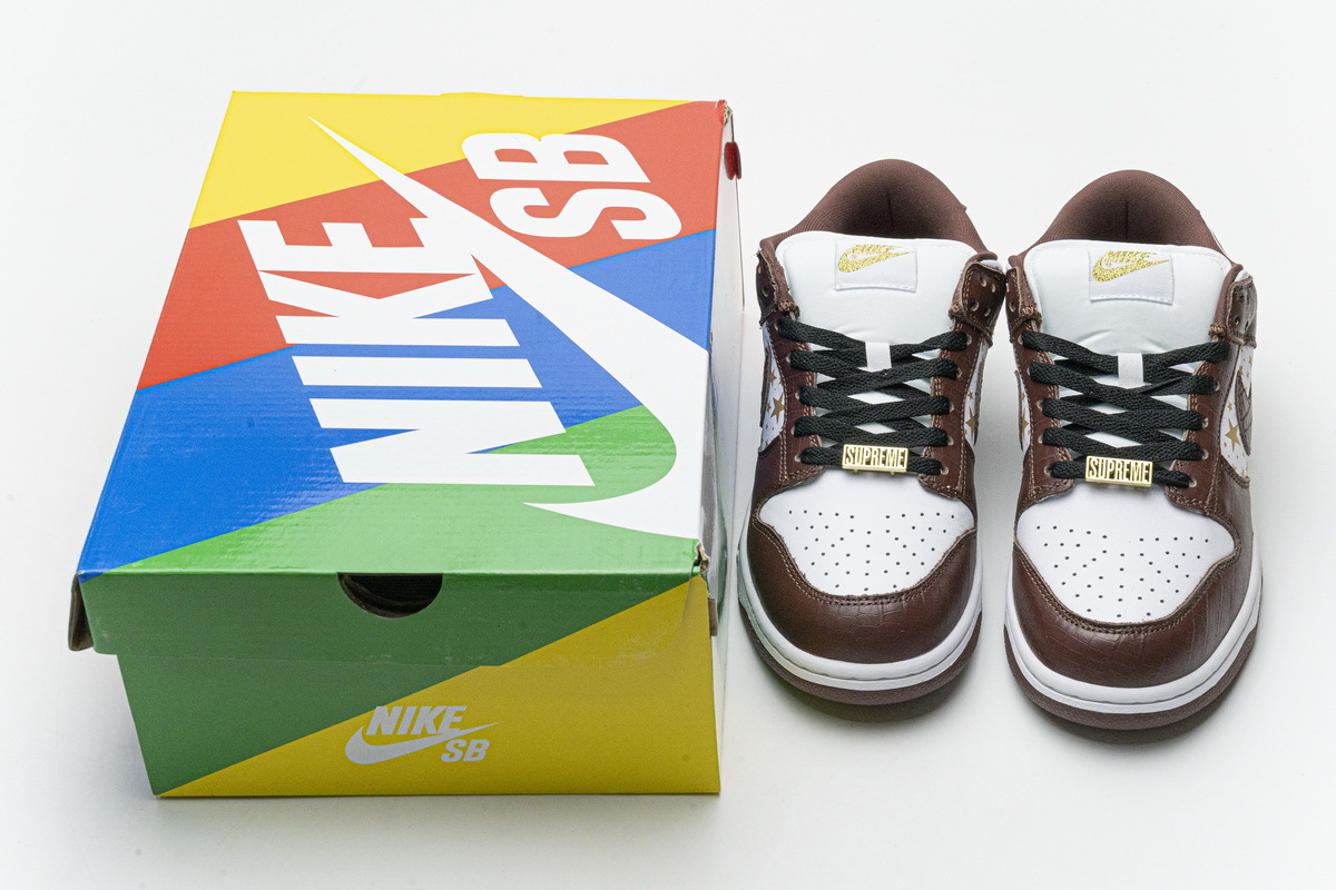     Nike SB Dunk Low Brown Stars