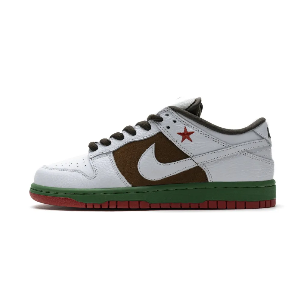 Pkgod Nike SB Dunk Low California-Cali Pecan/White