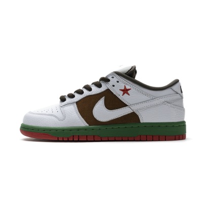 Pkgod Nike SB Dunk Low California-Cali Pecan/White 01