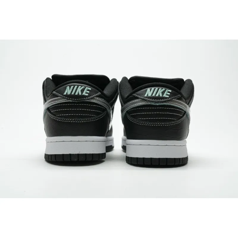 Pkgod Nike SB Dunk Low Diamond Supply Co Black Diamond