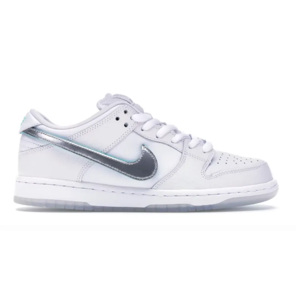 Pkgod Nike SB Dunk Low Diamond Supply Co White Diamond