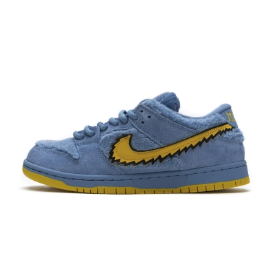 Pkgod Nike SB Dunk Low Grateful Dead Blue Bear 01