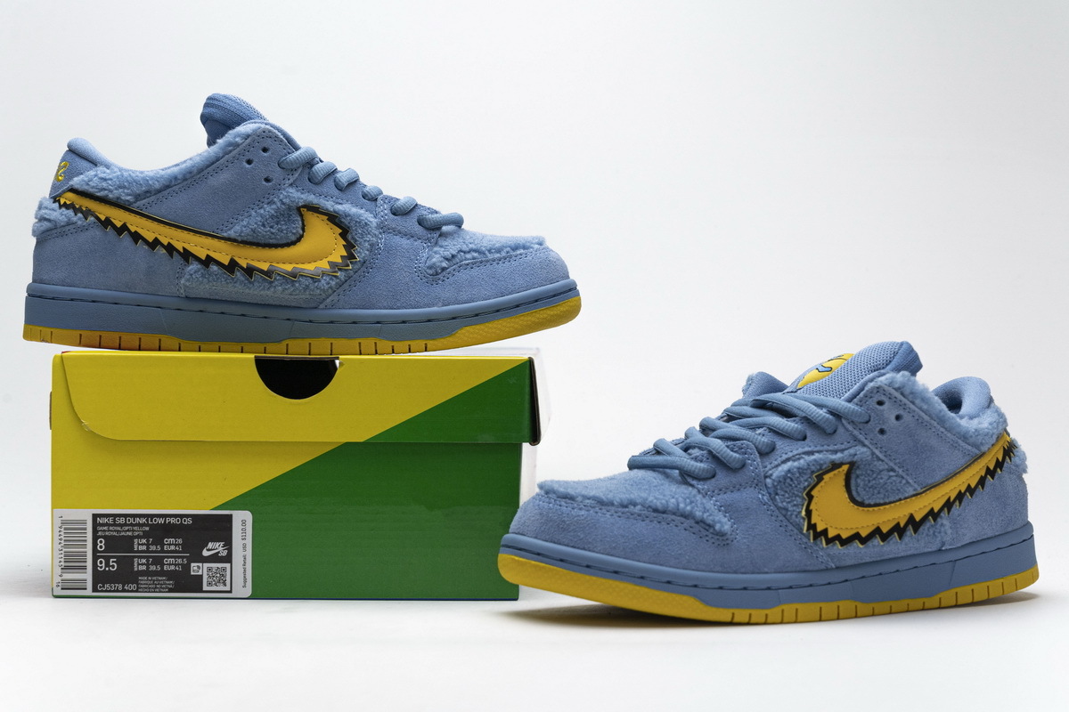     Nike SB Dunk Low Grateful Dead Blue Bear