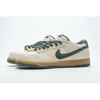 Pkgod Nike SB Dunk Low Green Hemp 02