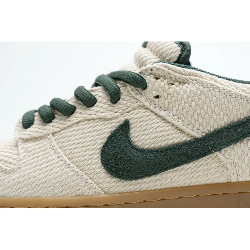 Pkgod Nike SB Dunk Low Green Hemp